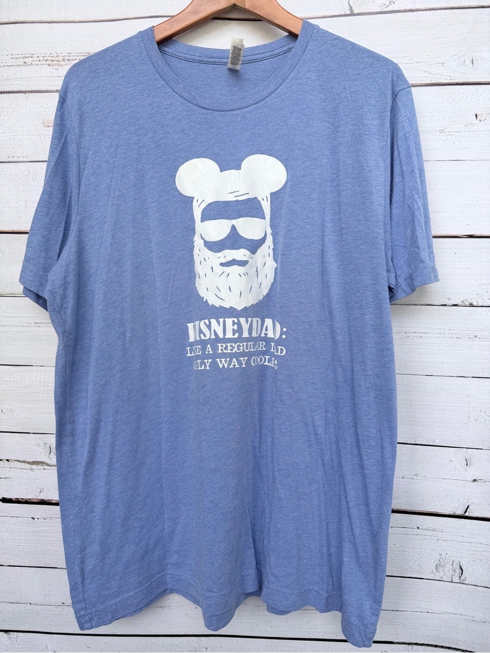 Bella Canvas Blue Graphic 'Disney Dad' Short-Sleeve Tee